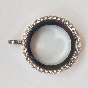 Rhinestone locket